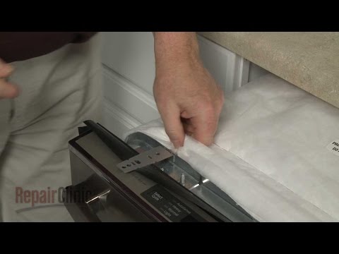 how to install g e dishwasher