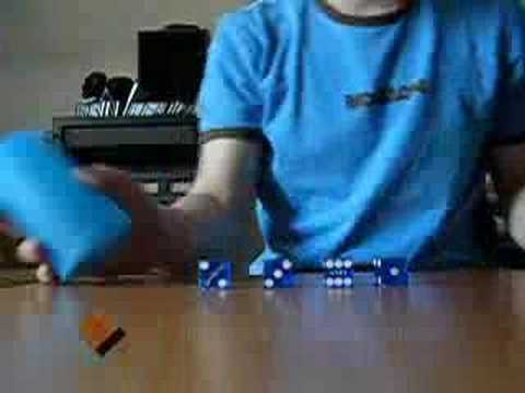 dice - My 3rd dice stacking movie Enjoy! More information: http://www.thomasfischbach.de.