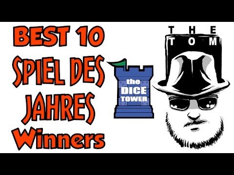 Best 10 Spiel des Jahres Winners