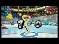 part 2 of 4: classic game room reviews mario sports mix for wii review, hockey! mario sports mix by square enix and nintendo contains four sports games in one collection, but don't confuse it with a crappy collection of 3rd party wii minigames! mario sports mix is fun, well made and totally playable with 1-4 players. mario sports mix on nintendo wii has volleyball, ice hockey, dodgeball and basketball (but no rollerball). this cgr review of mario sports mix on nintendo wii has gameplay from mario sports mix on wii showing videogame game play from mario sports mix during hockey gaming.