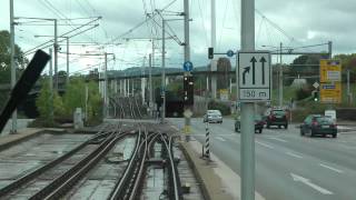 Trasa linii Stadtbahn U2 Neugereut - Botnang Stuttgart.