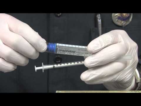 how to administer epinephrine