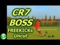 David Beckhamf free kick training | C. Ronaldo BOSS Free Kicks 2