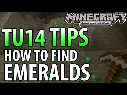 how to harvest emerald in minecraft