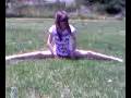 Chelsea cartwhels n splits