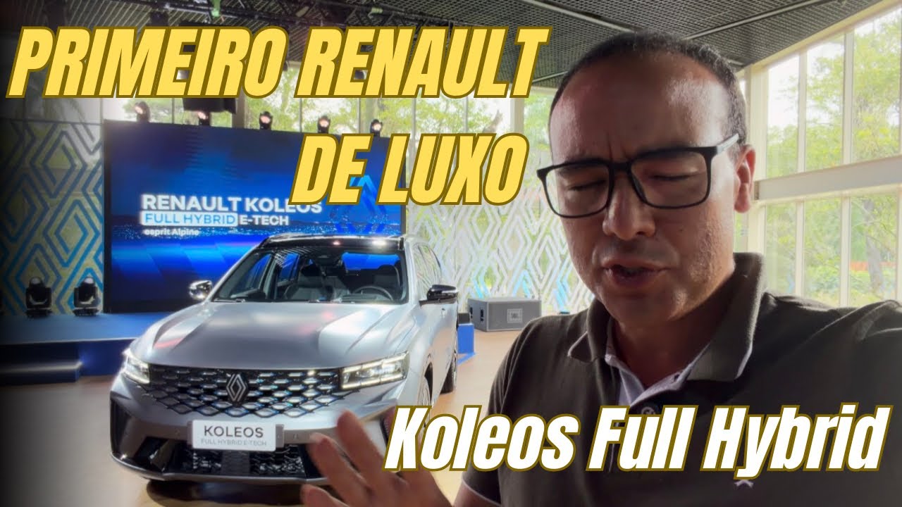 É VOLVO?? RENAULT KOLEOS HÍBRIDO: tecnologia Volvo que faz quase 15km/l