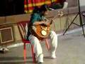 Benny Prasad with his 'Bentar' at DSA bhavan