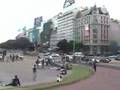 Obelisco area in Buenos Aires, Argentina