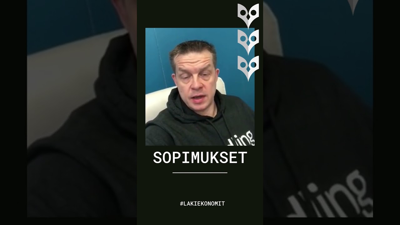 Sopimukset   Suomen Lakiekonomit Oy