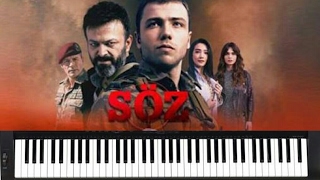Söz Dizi Müziği | Jenerik [ Piano Tutorial ] / Alperen ARICI