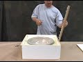 Concrete Casting: Concrete Sink and Counter Top