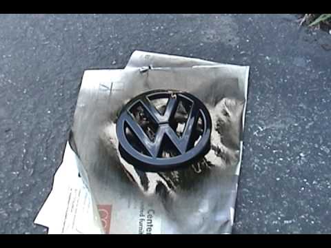 how to paint vw emblem