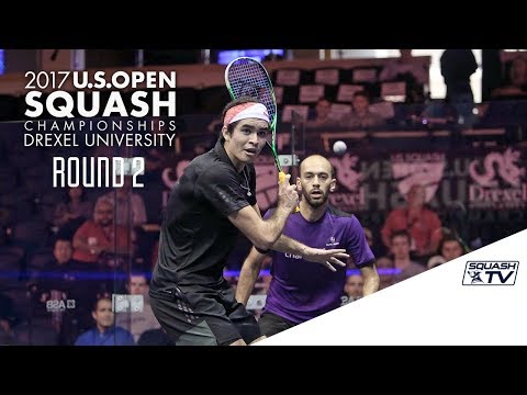 Squash: Men's Rd 2 Roundup Pt. 2 - U.S. Open 2017