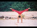 yoga asana ravinder yogi risikesh contortion contortionist contortionism flexible position handstand