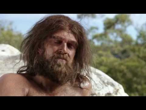 Cavemen Playing the Staring Game