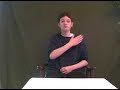 Passover - Blessing for Maror(Bitter Herb) in ASL
