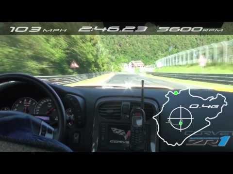 0 El Corvette ZR1 bate el tiempo del GT R en Nurburgring