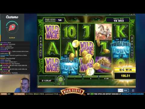 BIG WIN on Thunderstruck 2 Slot - 
