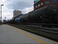 CN Passing Through Brampton Station