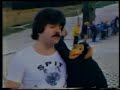 Charlie the monkey goes skiing on Tiswas