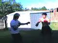 martin vs brendon  kung fu vs tae kwon do 