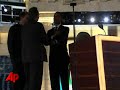 Raw Video: Obama Prepares for Convention Speech