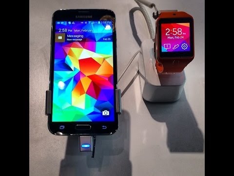 Samsung Galaxy S5 show at the Mobile World Congress 2014 | Barcelona, Spain