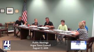 Argos Town Council Bi-Weekly Meeting