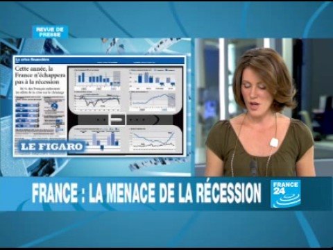 France: La menace de la récession