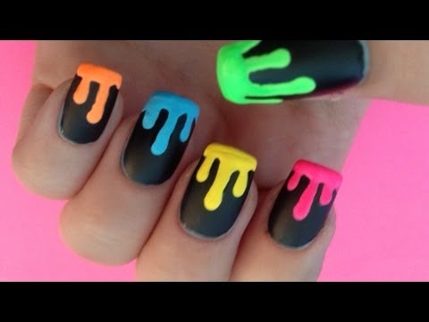 how to neon paint