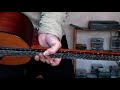Une façon de jouer Stand by me à la guitare sèche www.partition-guitare-tablature.com