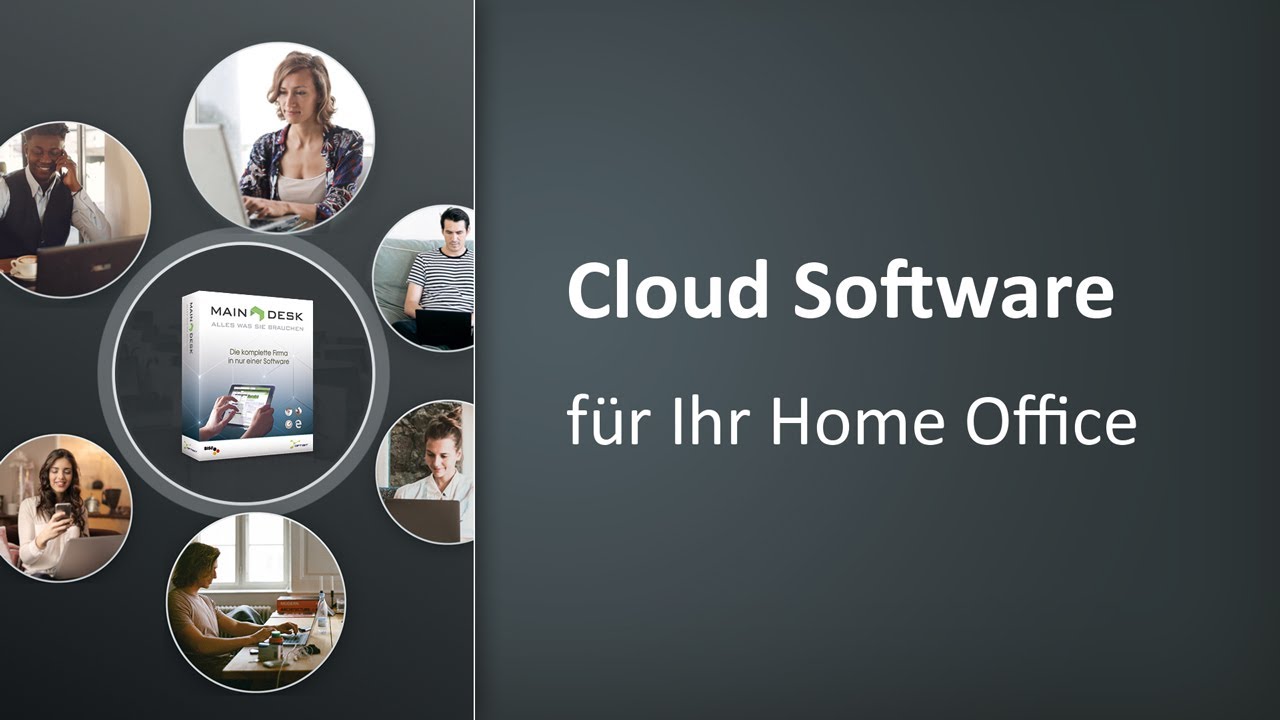 MAINDESK - die Cloud-Software für Ihr Home Office