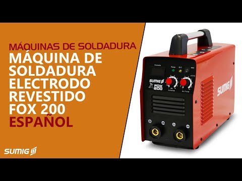 Máquina/Fuente de soldadura Fox 200 - Electrodo revestido (MMA) 