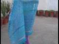 videos de Multicolor Pure Georgette Bandhej Saree with Blouse