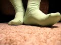 mens mint light green nylon ribbed dress socks sox