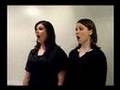 Sister Duo Sings Pie Jesu Acappella