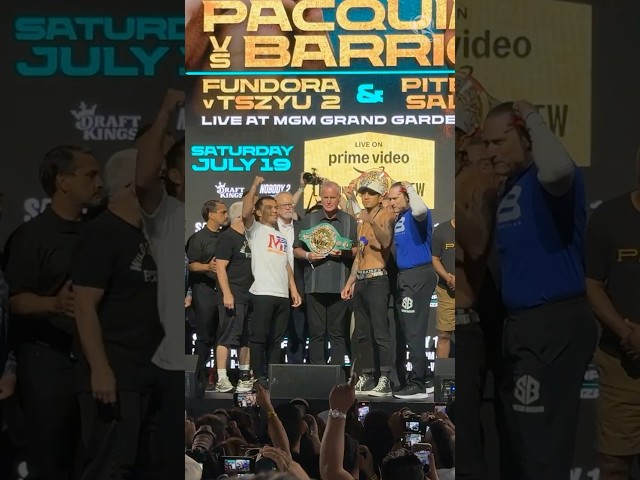 WATCH: What you need to know about the Pacquiao-Barrios title fight