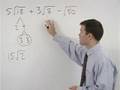 Adding and Subtracting Radicals - YourTeacher.com
