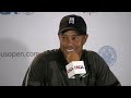 tiger woods talks to the media prior to the 2013 u.s. open, held at merion golf club in ardmore, pennsylvania. for daily updates from the united states golf ...