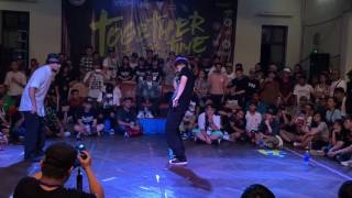 Hozin vs Greenteck – Together Time 2016 Popping Final (Another angle)