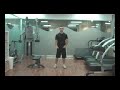 Pistol squat - bodyweight leg exercise