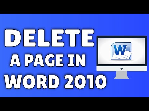 how to eliminate an extra page in word