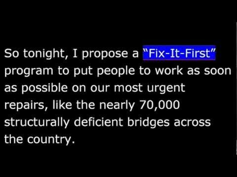 State of the Union 2013 - Fix-It-First - Infrastructure-housing - 20130212