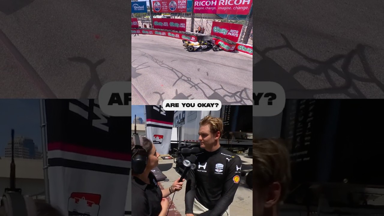 Early woes continue for Mick Schumacher 🫤 #indycar #mickschumacher #shorts