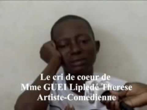 SOS -Aide et Soutien -le cri de coeur de Mme Guei Therese -Comedienne Ivoirienne