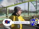 Walking 3,100 miles for freedom, the Walk For Liberty