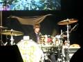 Justin Bieber in Houston 12/18/09 - playing the drums