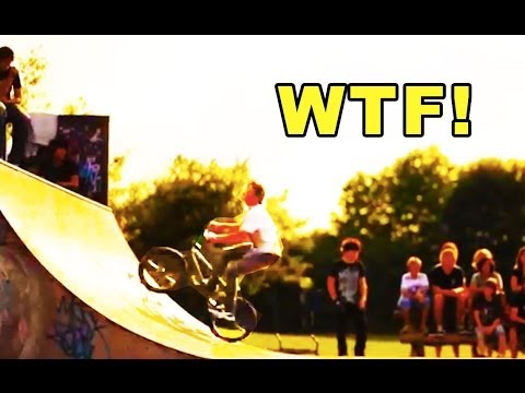 BMX BIKES TRICKS STUNTS CRASHES