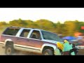 Young Grave Digger camper destruction stunt Young Grave Digger camper destruction stunt