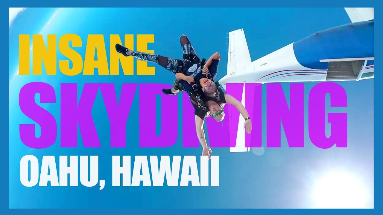 AMAZING Sky Diving Oahu Hawaii EVERYTHING You Need To Know